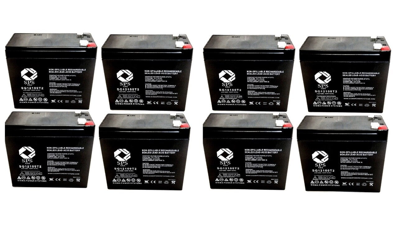 SPS Brand 12V 10Ah Replacement Battery for Sentry Battery PM12101 (8