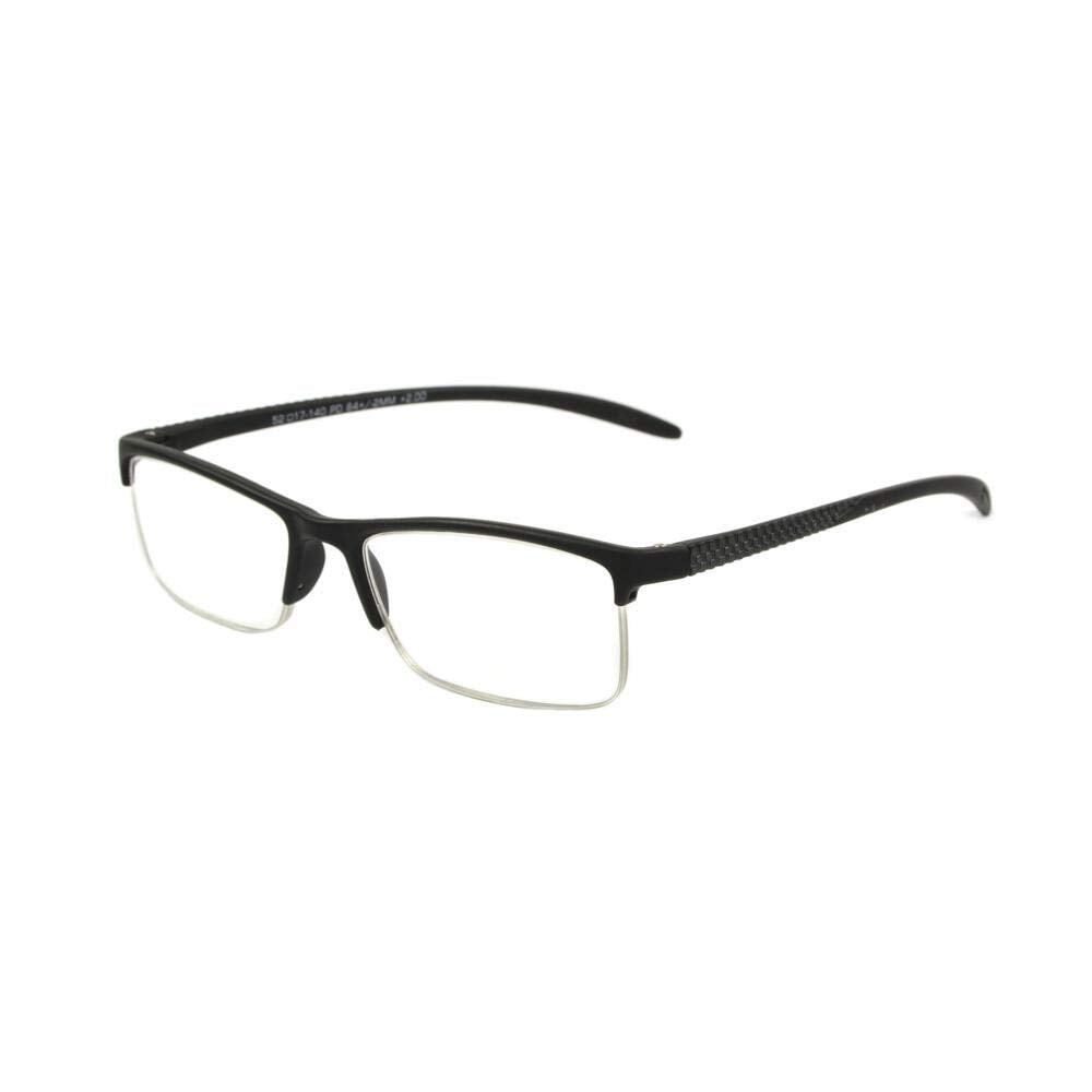 FOSTER GRANT Paolo Black Frame Reading Glasses +3.25