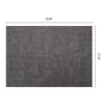 thumbnail image 6 of Unique Bargains 6pcs Stylish Faux Leather Placemats Gray 16.9"x11.8", 6 of 6