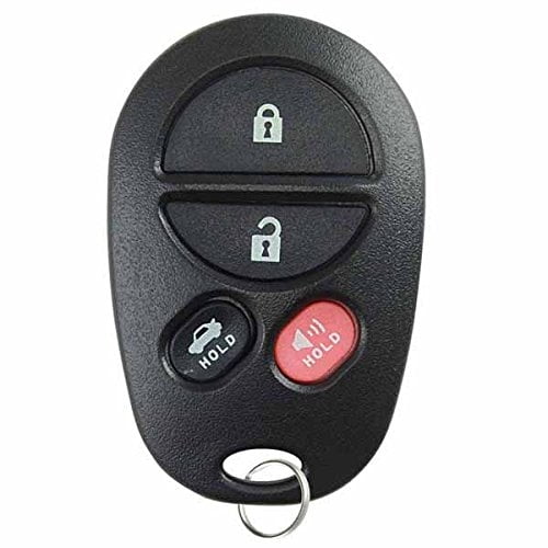 2 New Uncut Keyless 4 Button Remote Key Fob w/ G chip for Toyota Corolla Avalon 