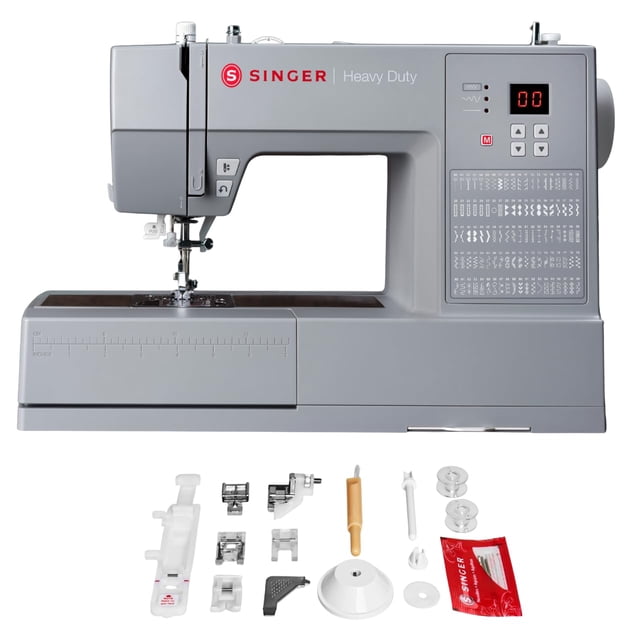Máquina de Coser SINGER Heavy Duty 6620C computarizada 215 puntadas
