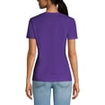 thumbnail image 2 of Hat and Beyond Women's Lightweight V-Neck Tee Superior Printability, 2 of 6