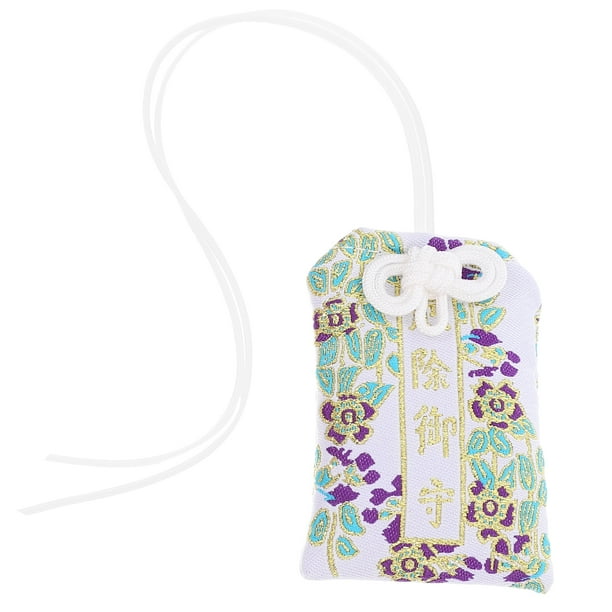Adorno de amuleto, bolsa de bendición japonesa para bolso, bolsa de bendición para coche, amuleto de la suerte japonés, adorno de amuleto retrovisor de vehículo Omamori japonés