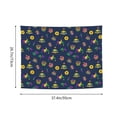 thumbnail image 6 of Uemuo Mardi Gras Carnival Printed 29x37 Inch Tapestry Wall Hanging – Lightweight & Durable – Perfect for Dorm Decor, Beach Throw, Sofa Cover, Tablecloth, 6 of 8