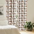 thumbnail image 2 of Ambesonne Pizza Curtains, Doodle Art Style Slices, Pair of 28"x95", Multicolor, 2 of 5