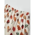 thumbnail image 5 of Thanksgiving Matching Pajamas for Family Letter Maple Leaf Print Long Sleeves Top Pant Loungewear, 5 of 10