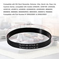 thumbnail image 3 of 4Pcs Vacuum Belts Replacement Vacuum Cleaner Belts Compatible with Dirt Devil Style 15 Vacuum Cleaner,Replace Part 1SN0220001,3SN0220001, 3 of 7