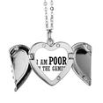 thumbnail image 1 of Soy pobre juegos Alas de ángel collar colgante regalo de moda Unbranded M, 1 of 3