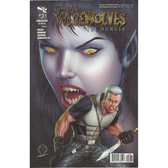 Grimm Fairy Tales presents Werewolves: The Hunger #3C VF ; Zenescope Comic Book