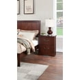 thumbnail image 3 of 6pc Bedroom Set Classic Chic Est King Size Bed w underbed Drawer Dresser Mirror Nightstands Chest Light Tan Finish Hue Furniture, 3 of 9