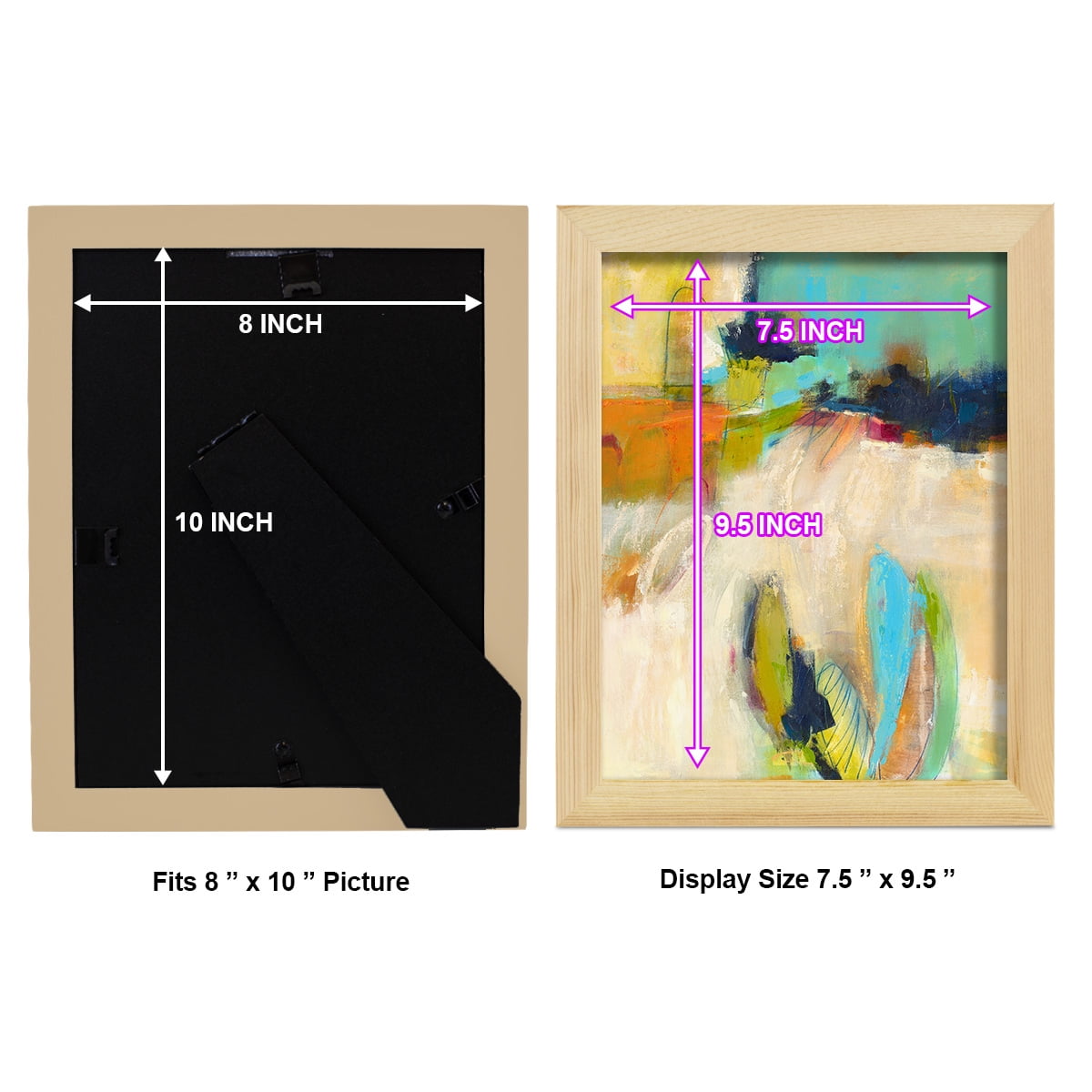 It All Adds Up - Framed Print w/glass - Natural Wood