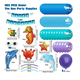 thumbnail image 2 of Océano Decoracion Globos De Cumpleaños Kit Xtellar azul, 2 of 4