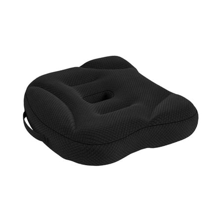 

Seat Cushion Comfortable for Office Washable Seat Pad for Car Driving Office Black