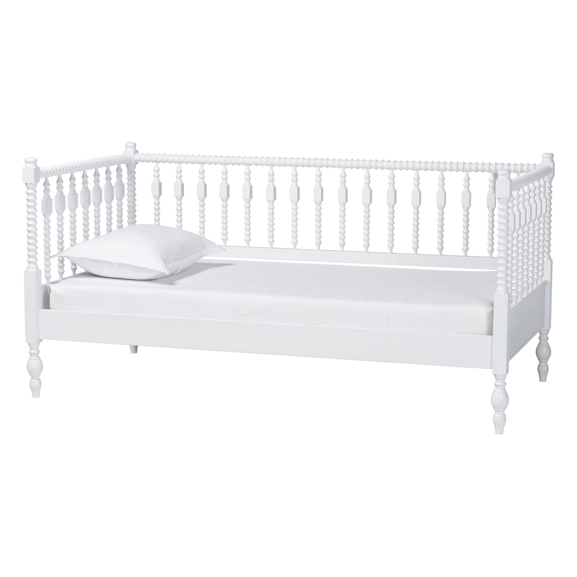 Baxton Studio Callison Farmhouse Daybed, Twin, White