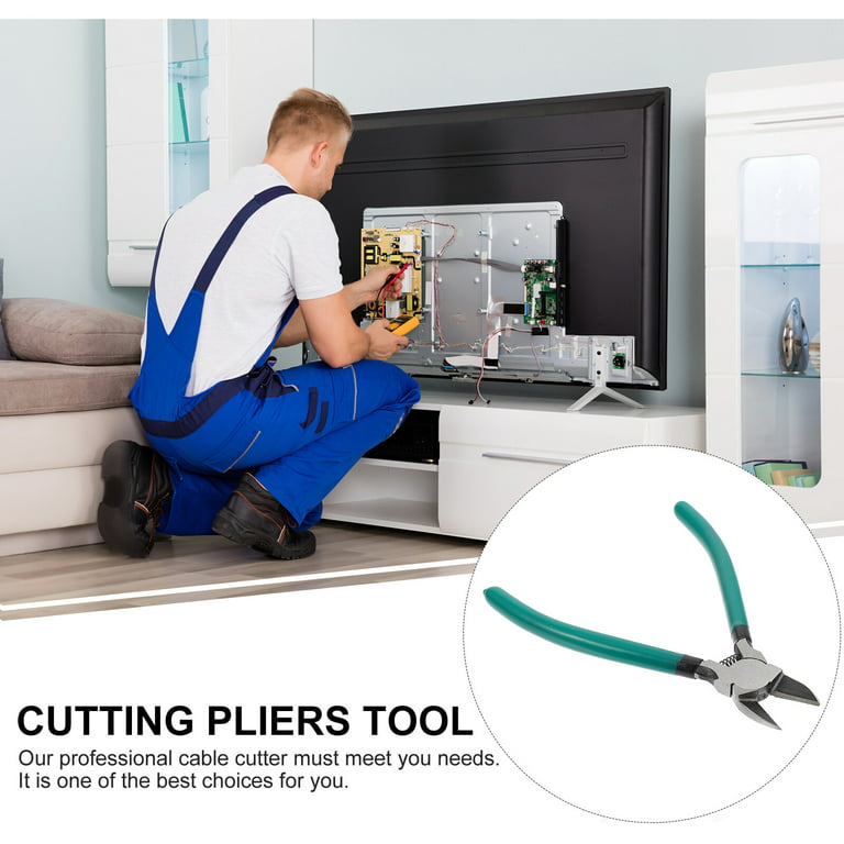 Steel Wire Cutter Precision Side Cutter 6 Inch Cutting Pliers Wire Snip  Flush Cutter 