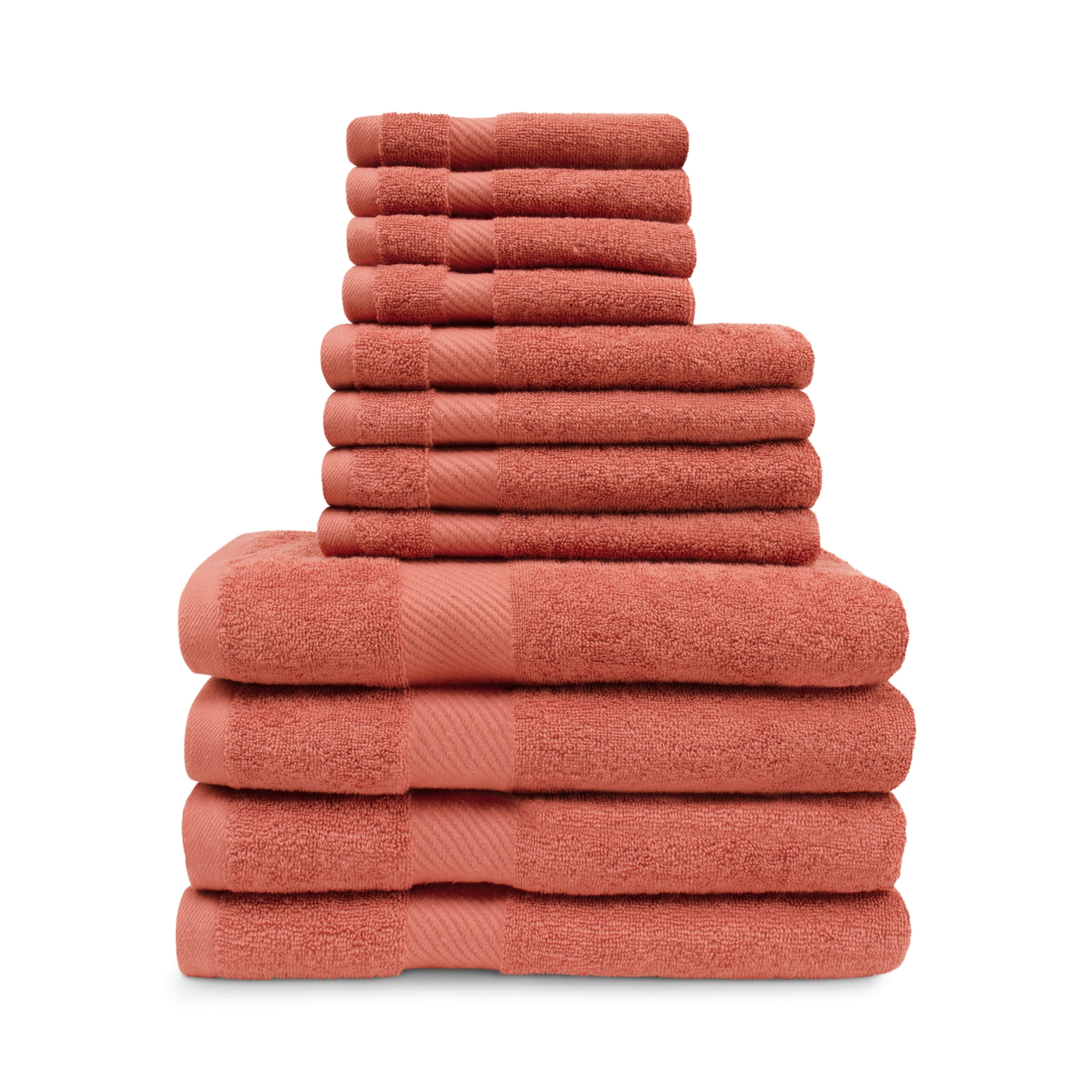 Giza Egyptian Cotton Bath Towels, 12Piece Towel Set by Impressions