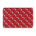thumbnail image 2 of Uemuo Bulldog Red Printed Door Mat Indoor Doormat 16"x24",Front Back Door Mats Non Slip Entrance Rugs,Inside Doormats for Entryway, 2 of 9