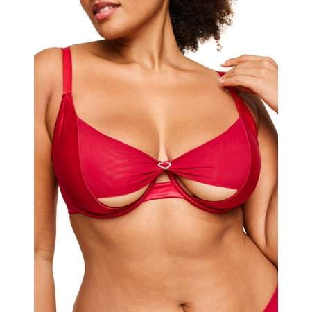 Adore Me Libi Unlined Demi Women's Bra Plus and Regular Sizes
