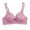 Pinks, variant on Bigersell Ladies Bra On Sale Women's Lace Patchwork Bra with Breathable and Sagging Lightweight Underwear Demi Cup Bra Style F-1075 Gray 34/75