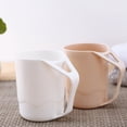 thumbnail image 4 of Bearachild Vasos de plástico para baño de nuevo estilo, soporte para cepillo de ecológico, taza para enjuagar, cepillo para enjuague, vasos para Type9 NO9 Bearachild JJ18723-01, 4 of 6