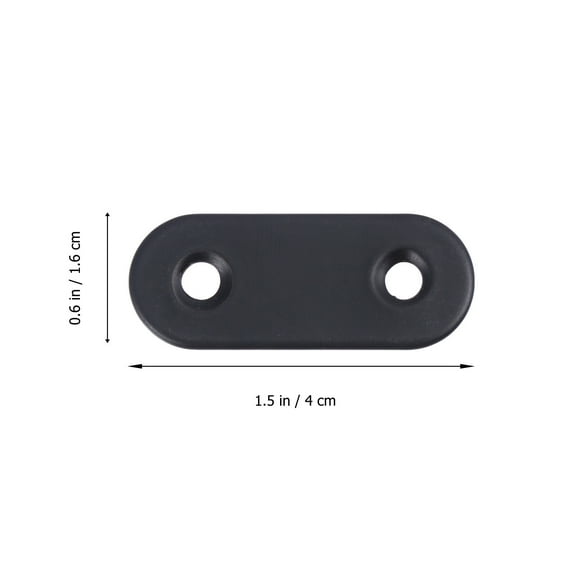 Yuangui Flat Mending Plate Straight Brackets Steel Brackets Bracket Screws Repair Plates Brace Straight Two Holebrace Plates