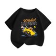 thumbnail image 3 of Landzoo Girls Back To School T-Shirt Graphic Print Short Sleeve Crew Neck Autumn Daily Wear Girls Tees, 3 of 5