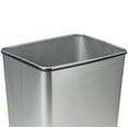 thumbnail image 3 of Polder 7 Gallon Under Counter Trash Waste Can Recycle Bin, Stainless Steel, 3 of 5