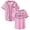 Pink, variant on Maddox Batson MB Logo Baseball Jersey Short Sleeve Button-up Shirts Women Men Streetwear Tops