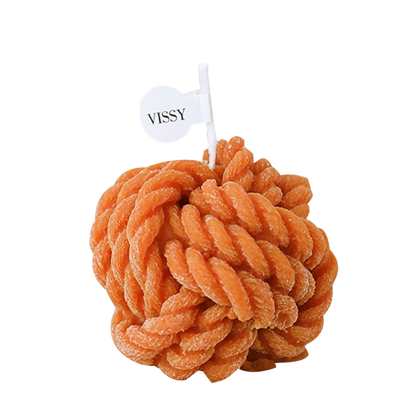 TONKBEEY Woolen Ball Shaped Scented Candle Aromatic Wax Decorative Candles for Stress Relief