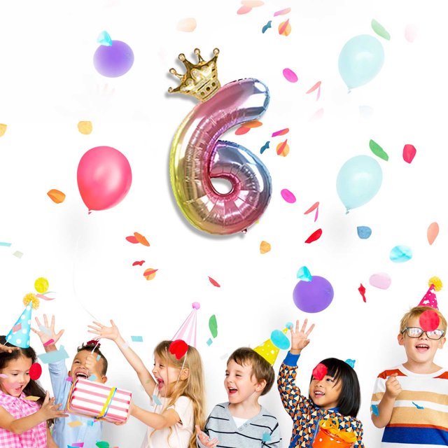 Fankiway Used for Birthday Party, Anniversary Celebration 32In Number Decoration