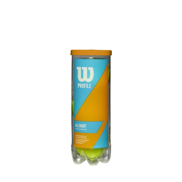 Pelotas de Tenis Wilson Prime All Court Verde Lata con 3 Unidades