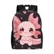 thumbnail image 1 of Fotbe Chibi Axolotl Sakura Fantasy Mochila de Viaje para Laptop, Mochila Ejecutiva Delgada y Resistente 15.6", 1 of 8