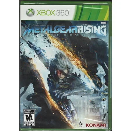 Metal Gear Rising: Revengeance Xbox 360 BC XB1 (Brand New Factory Sealed US Vers
