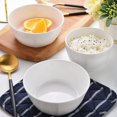 thumbnail image 3 of LOVEVER2 Pcs Ceramic Bowl Kitchen Gadget Delicate Soup Pasta Noodles Fine Daily Use Dinner Large, 3 of 6