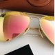 thumbnail image 3 of RB-Hip Hop-sunglasses (FREE SHIPPING) Aviator Copper Pink Mirror RB3025 New, 3 of 5
