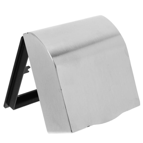 Hemoton Outdoor Electrical Outlet Cover Waterproof 86 Type Switch Box Case Stainless Steel Socket Protector for Wall Mounted Power Receptacles Switches