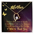 thumbnail image 4 of To Mom By My Side Forever Necklace w Message Card, 4 of 20