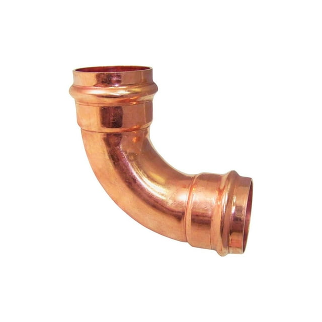 Codo de presión de cobre de 90 grados NIBCO de 1 pulgada