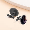 thumbnail image 6 of Bat Stylish Cufflink Set for Business Attire, Made of Stainless Steel, for Formal Events with Shirt Cufflinks, 6 of 6