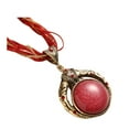 thumbnail image 4 of maskred Collier Pendentif Unique pour Femmes – Cadeau N001-Rouge 5Set Fait à la Main, 4 of 6