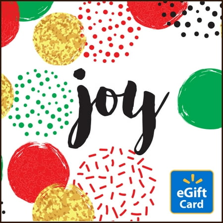 Holiday Joy Walmart eGift Card