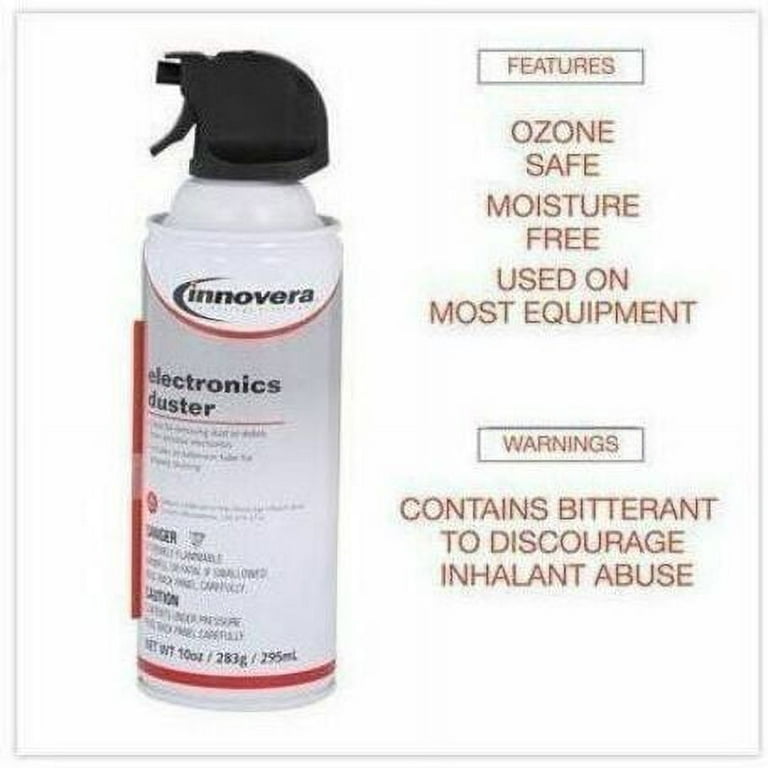 Compressed Air Duster Cleaner, 10 oz Can, 2/Pack Compressed Air Duster Cleaner, 10 oz Can, 2/Pack