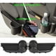 thumbnail image 5 of Riwesomey Caja de almacenamiento lateral para puerta de coche, 2 piezas, bandeja para automóvil, portavasos, accesorio de organización, reemplazo para Ventana automotriz Puerta trasera, 5 of 6