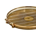 thumbnail image 4 of Serving Tray Dessert Tray Platter for Cabinet Kitchen Countertop Living Room Amber, 4 of 9