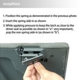 thumbnail image 5 of Center Console Jump Seat Lid Latch Replacement for 2010-2018 Ford F150 F-150 with Spring, 5 of 5
