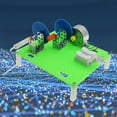 thumbnail image 3 of Two-Stage Acceleration Hand Crank Generator Physics Experiment Science Toy DIY Invention, 3 of 3