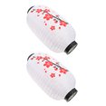 thumbnail image 2 of BRIGHTFUFU 2 linternas colgantes de estilo japonés tradicional con flores para restaurante de sushi y decoración del hogar. Linterna de estilo japonés para interiores., 2 of 8