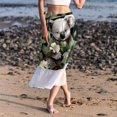 thumbnail image 6 of Koala Beach Skirts Summer Dress Chiffon Women's Casual Polyester Strap Beach Dress for Summer Beach Party, 6 of 6