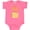 Hot Pink, variant on Inktastic The Big Cheese Boys Baby Bodysuit
