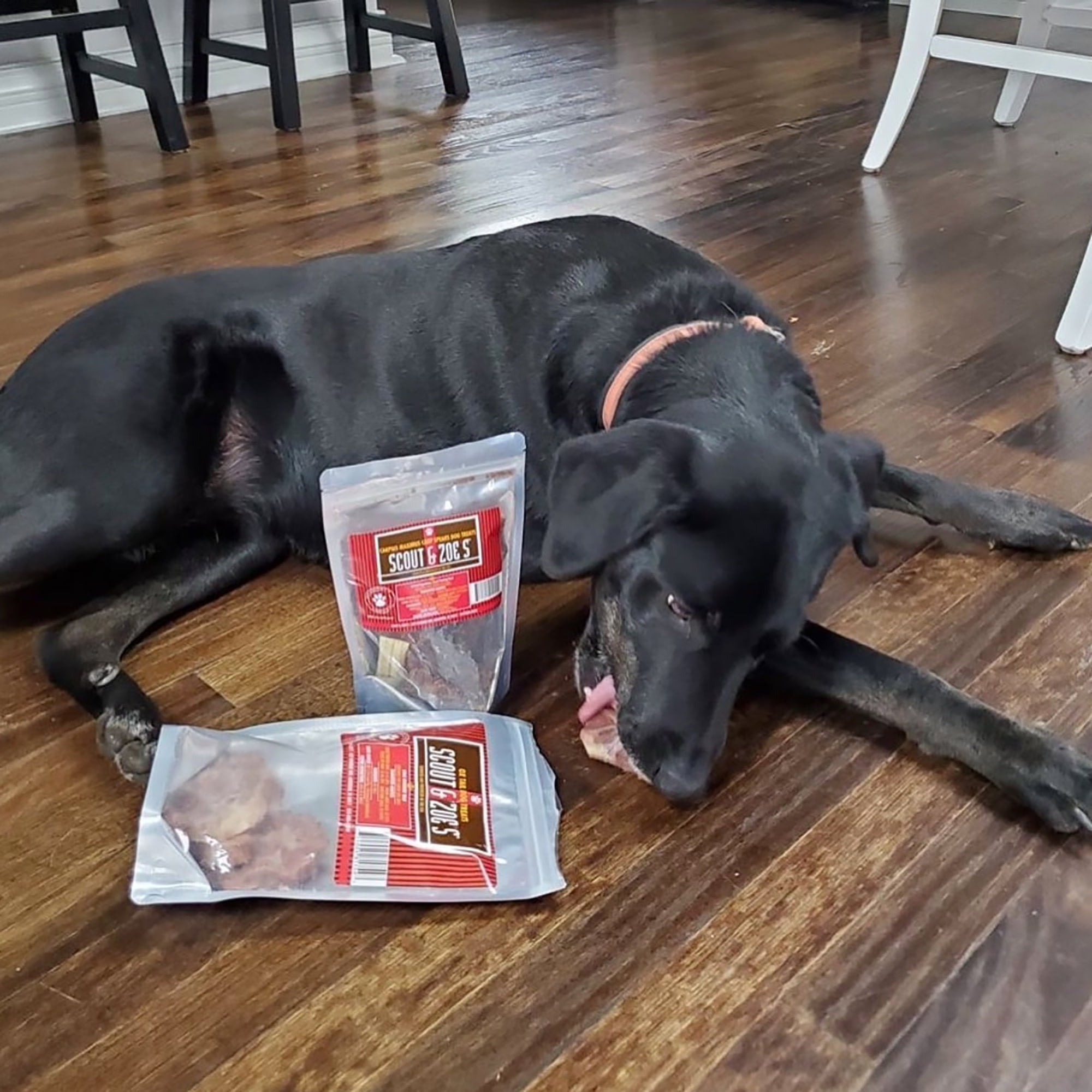 Scout & Zoe's: Ox Tails - 3oz Dog Treats, Freeze-Dried, Single Ingredient, Crunchy Pet Chews, High Protein Snack & Reward, Joint Support, USA Sourced